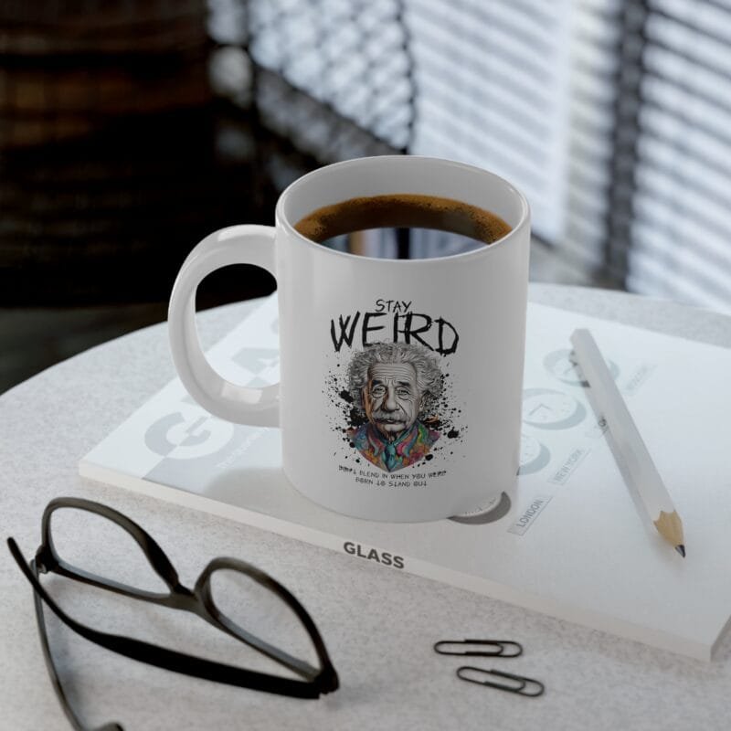 EINSTEIN - STAY WEIRD MUG