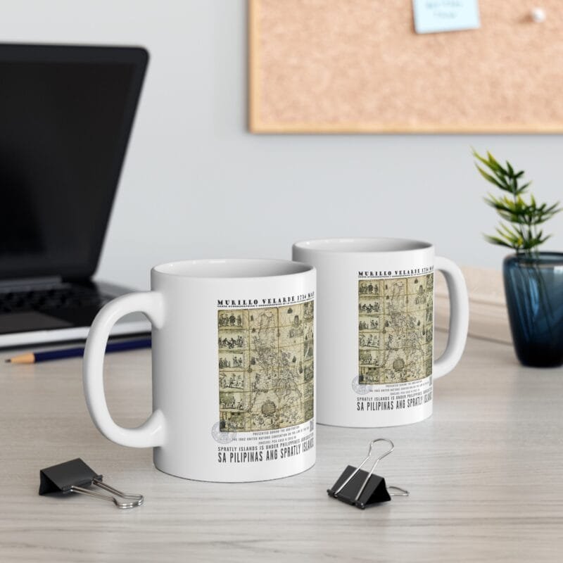 WEST PHILIPPINE SEA VELARDE MAP MUG