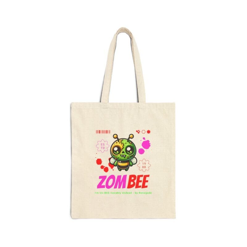 Zombee Canvass Tote Bag