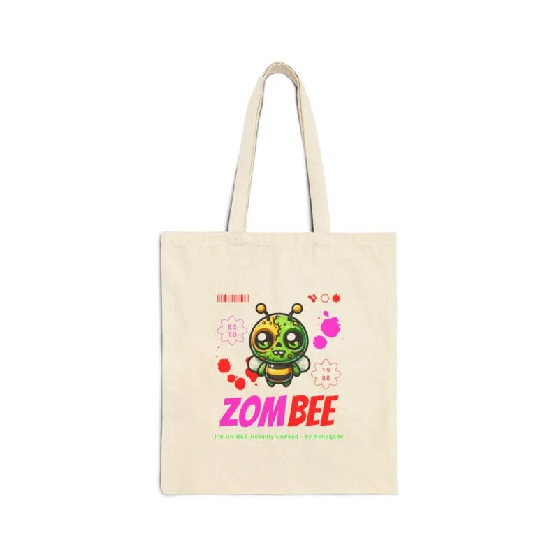 Zombee Canvass Tote Bag