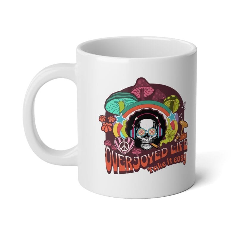 MARIJUANA-OVERJOYED LIFE MUG