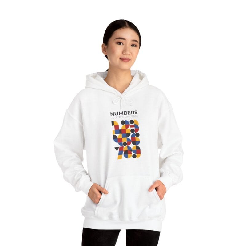 Numbers - Sweatshirt with hood
