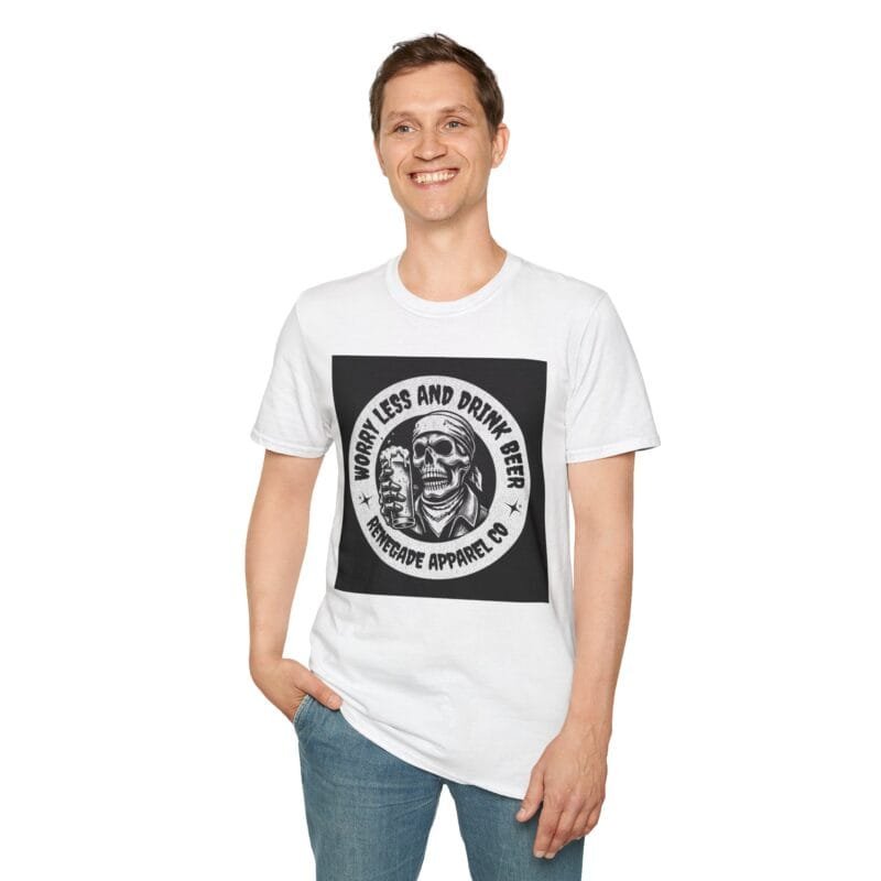 SKULL BEER T-SHIRT