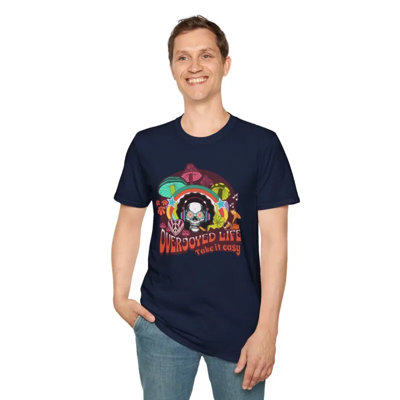 Marijuana overjoyed tshirt