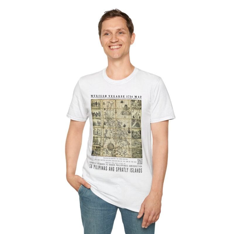 WEST PHILIPPINE SEA VELARDE MAP T-SHIRT