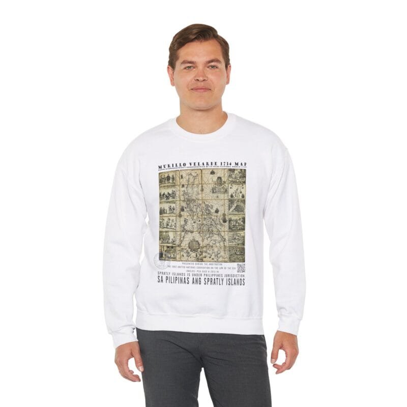 WEST PHILIPPINE SEA VELARDE MAP SWEATSHIRT