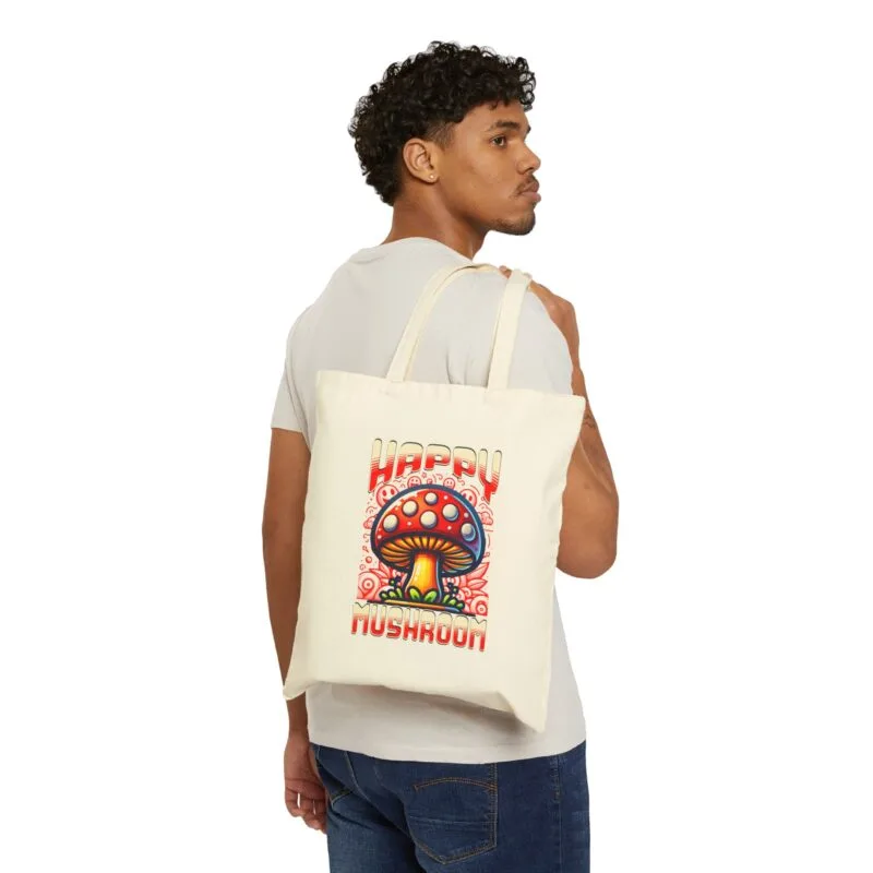 Happy mushroom bag