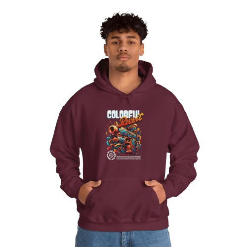 COLORFUL REVOLT - HOODED SWEATSHIRT