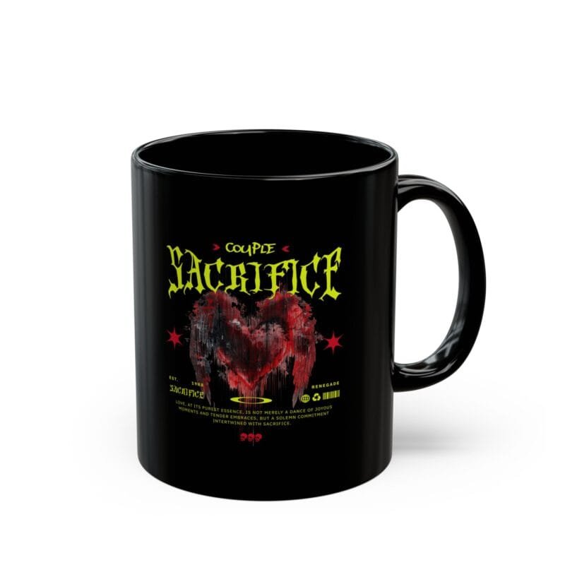 SACRIFICE Black Mug (11oz, 15oz) $8.30