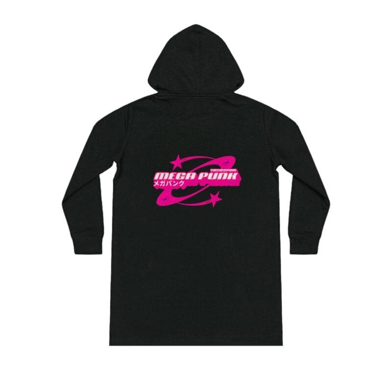 MEGA PUNK Streeter Hoodie Dress $73.06 E
