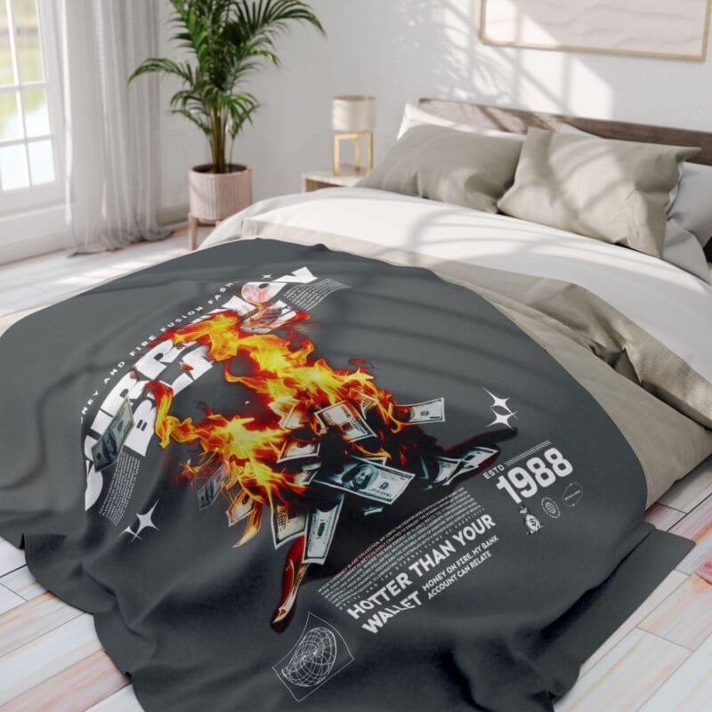 CURRENCY BLAZE Arctic Fleece Blanket $42.98