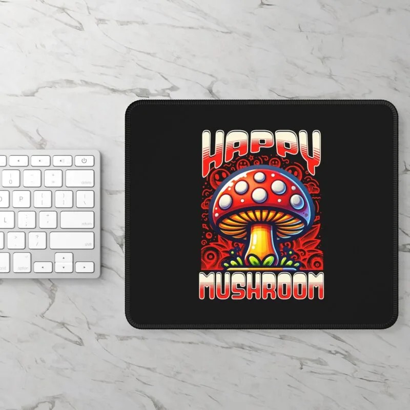 HAPPY MUSHROOM Gaming Mouse Pad $7.81