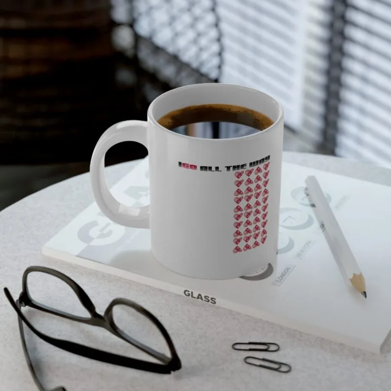 HEART Heartfelt Jumbo Mug - 20oz - Perfect for Valentine's Day & Love Celebrations $15.73