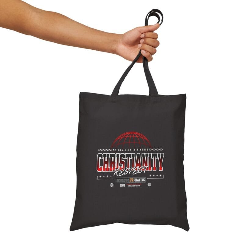 CHRISTIANITY - Cotton Canvas Tote Bag
