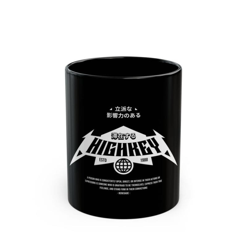 HIGHKEY Black Mug (11oz, 15oz) $9.69 E