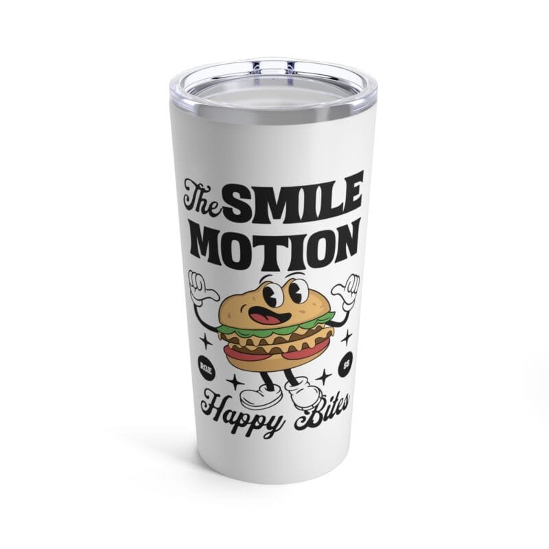 BURGER MASCOT RETROTumbler 20oz $27.16