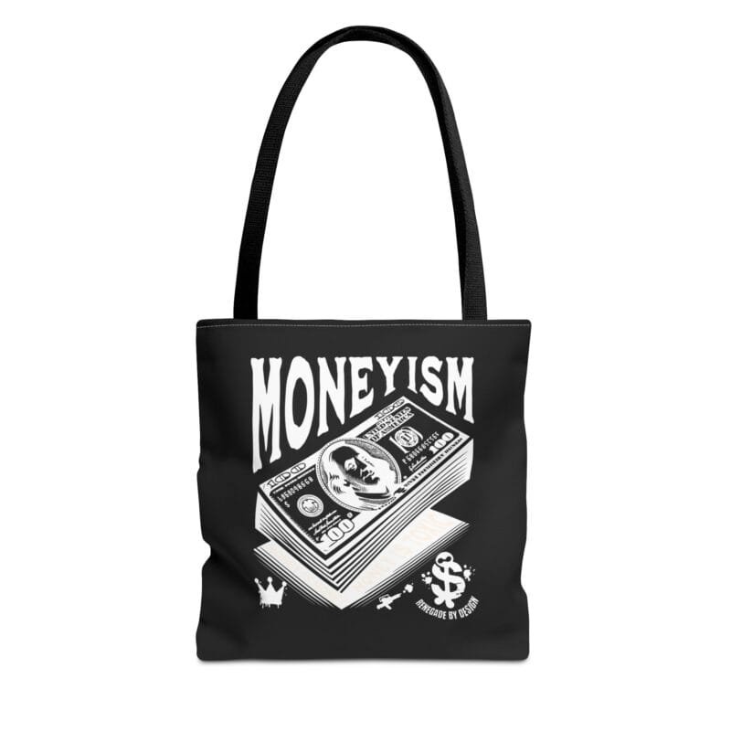MONEYISM Moneyism Tote Bag - Trendy Cash Design, Perfect for Fashion Lovers and Everyday Use $13.86