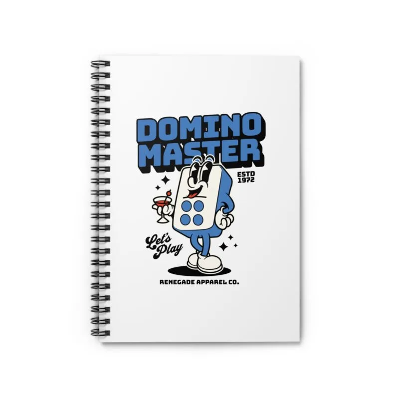 DOMINO MASTER Spiral Notebook - Ruled Line $10.06