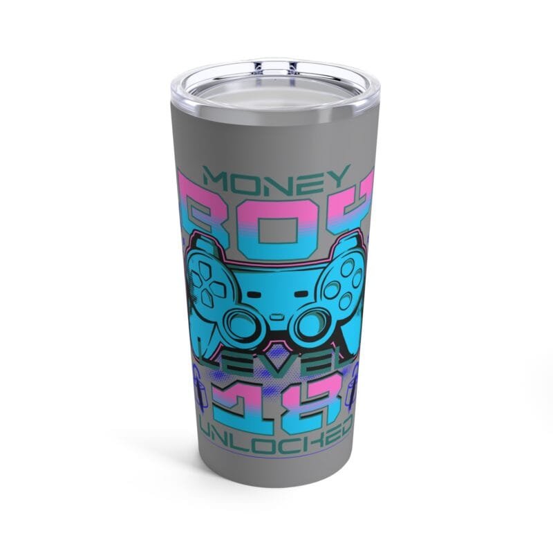 MONEY BOY, GAMING LEVEL UP Gaming Tumbler - "Money Boy Level Unlocked" 20oz $27.16