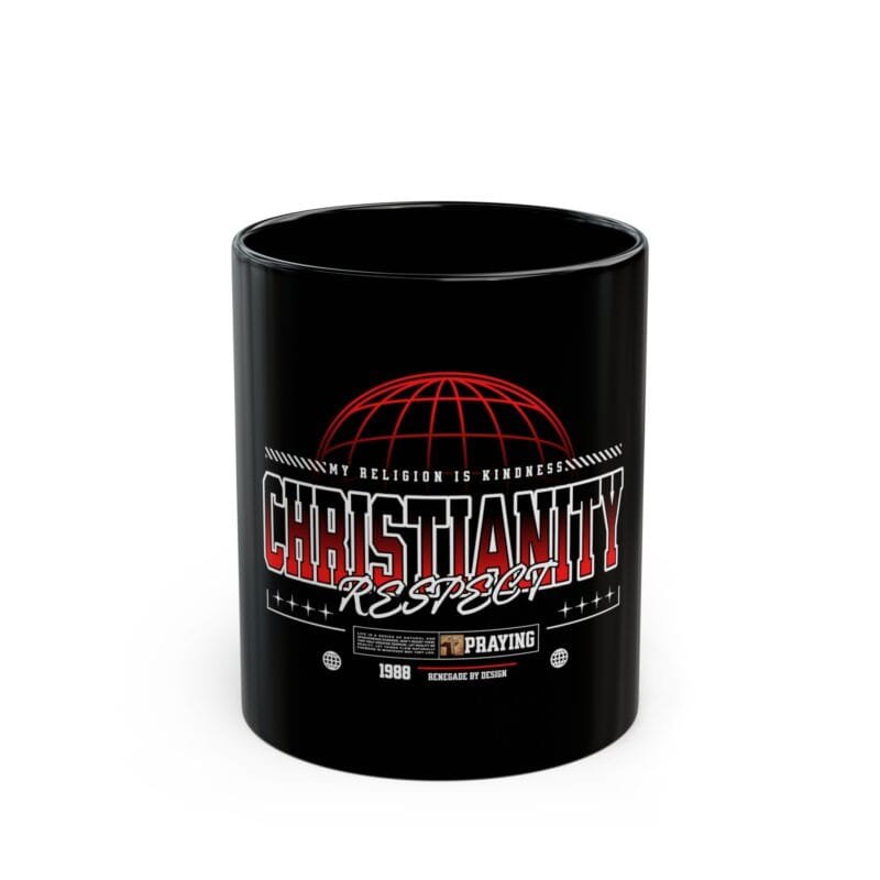 CHRISTIANITY - Black Mug (11oz, 15oz) $7.93 Excl. Tax