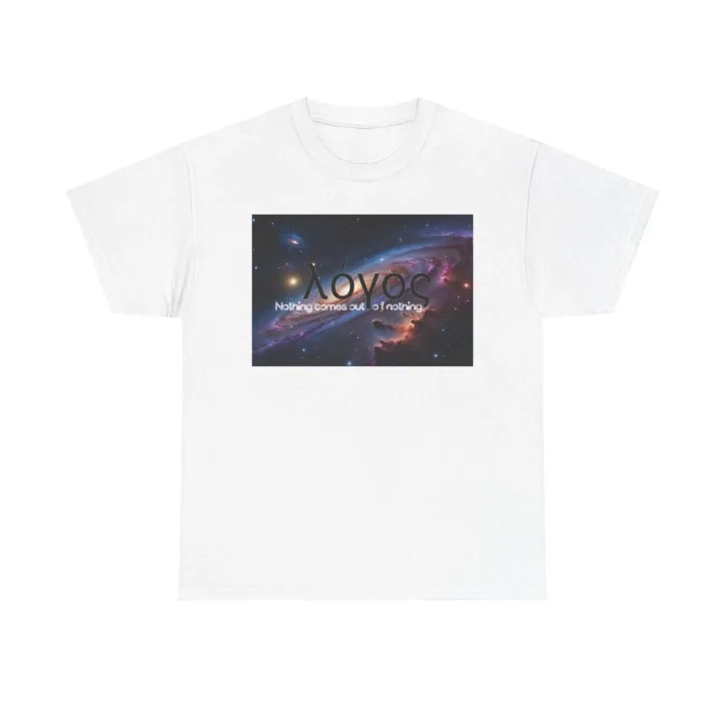 GOD. - Nothing come out of nothing in Unisex Heavy Cotton Tee $10.84