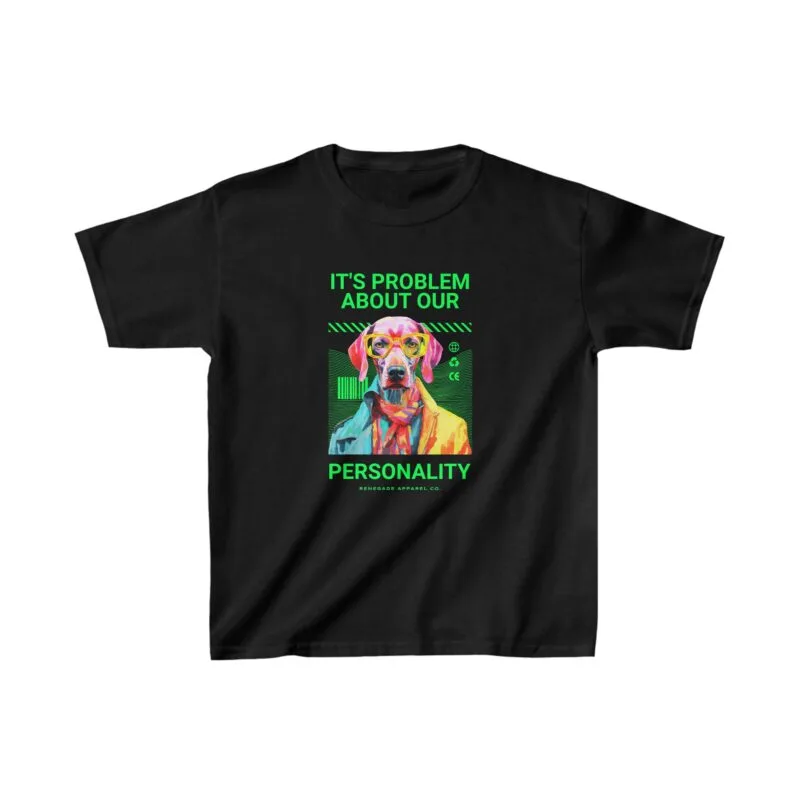 personality kids heavy cotton tee