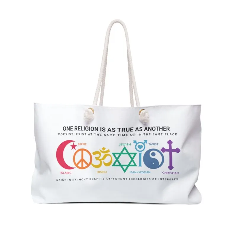 HUMAN COEXISTENCE - Weekender Bag