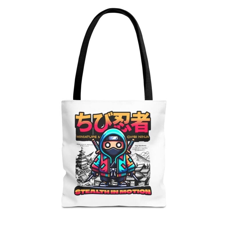 Chibi ninja tote bag (AOP)