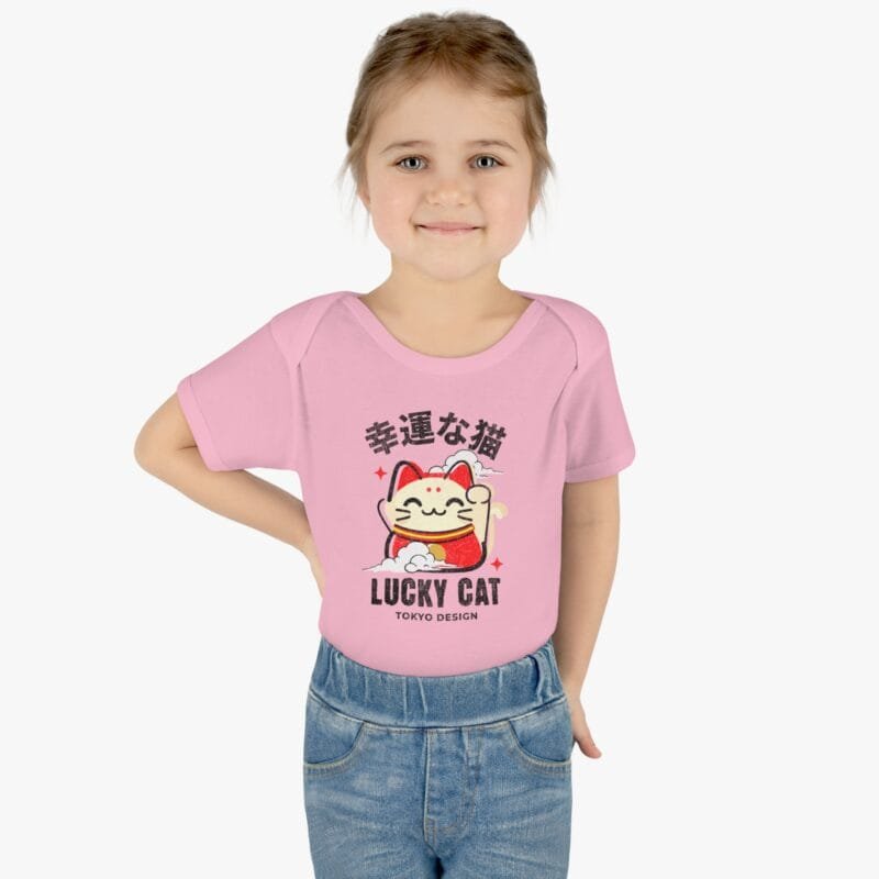 lucky cat kids tee