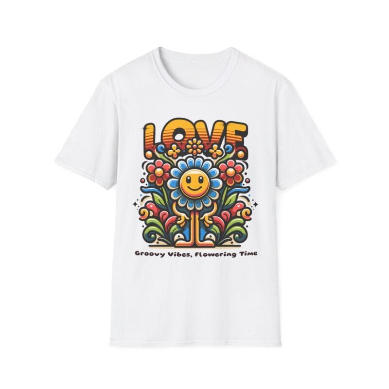 LOVE GROOVY VIBES, FLOWERING TIME - Youth Short Sleeve Tee