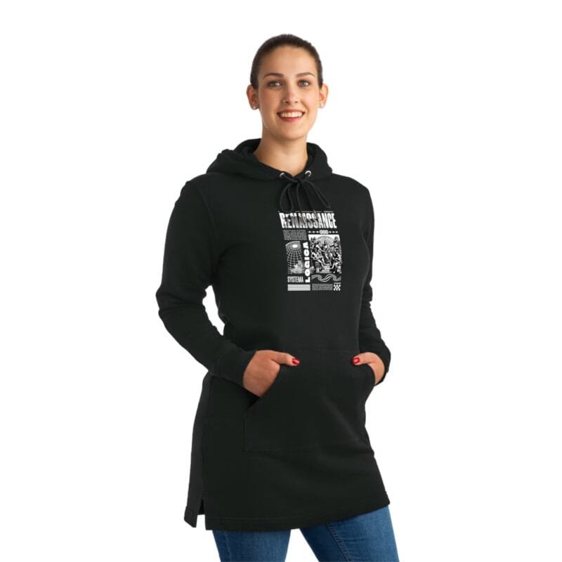 SYSTEM LOGICA Streeter Hoodie Dress $73.06