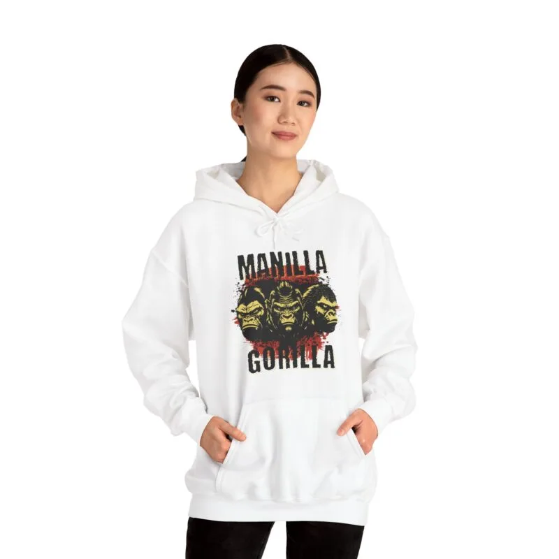 manilla gorilla hooded sweatshirt