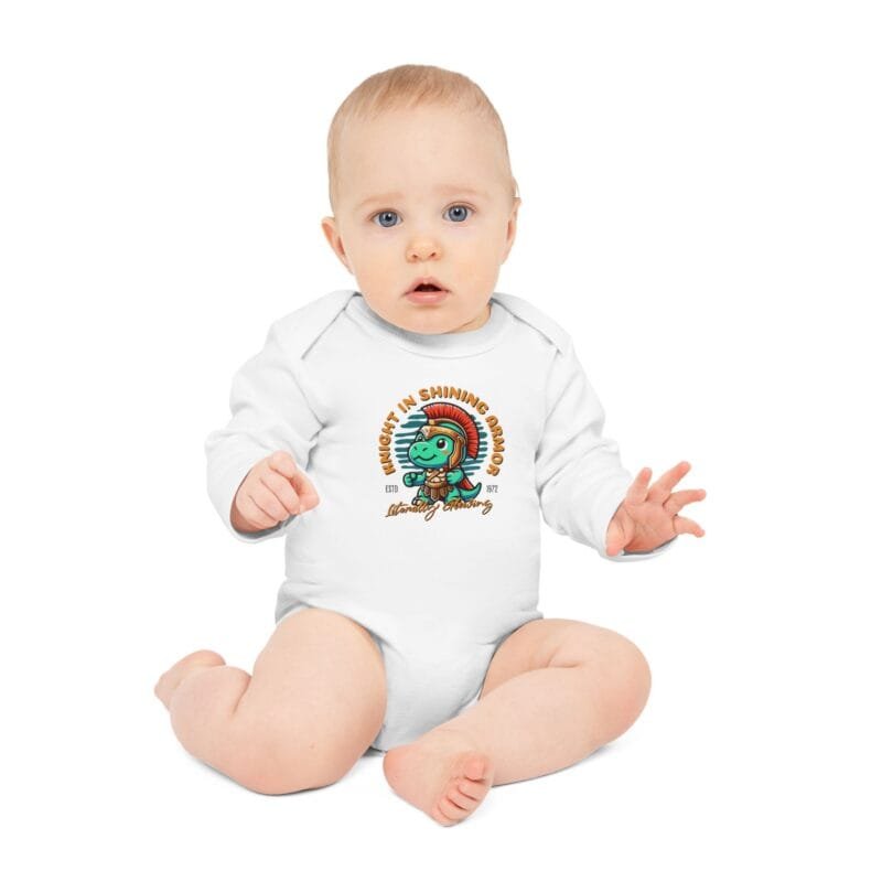 BABY KNIGHT Baby Long-Sleeve Organic Bodysuit $21.46