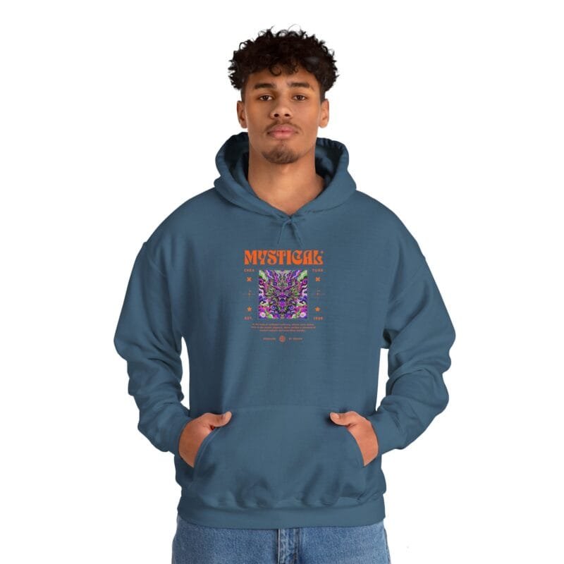 MYSTICAL CREATURE Mystical Vibes Unisex Heavy Blend™ Hooded Sweatshirt - Cozy Everyday Wear $26.68