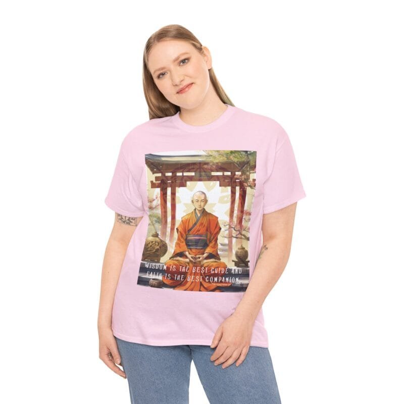 Buddhism - Wisdom is the best guide and faith is the best companion. $11.14