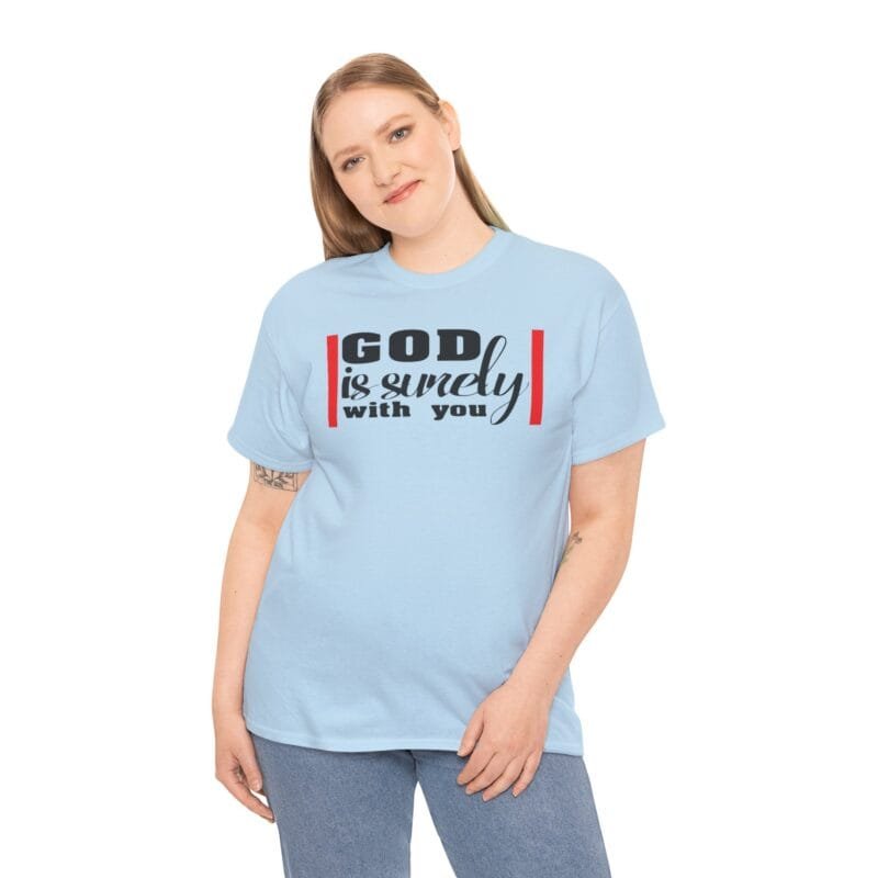 God sees in Unisex Heavy Cotton Tee $10.84