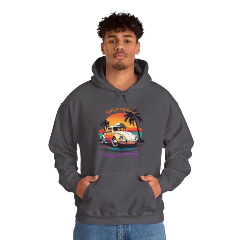LET'S GO ANYWHERE - Unisex Heavy Blend™ Hooded Sweatshirt