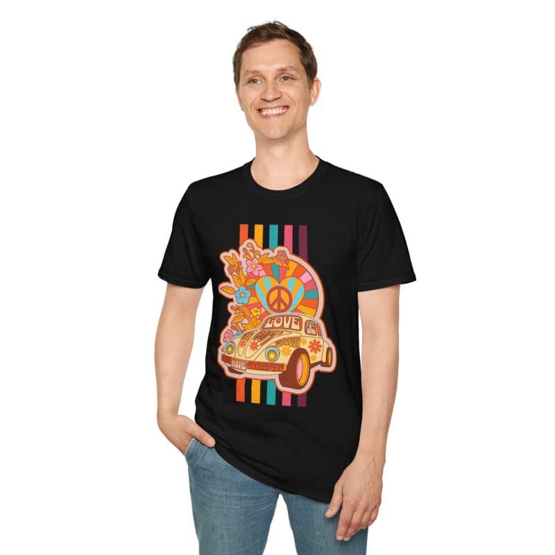 BUGS 60's FLOWER POWER - Unisex Softstyle T-Shirt