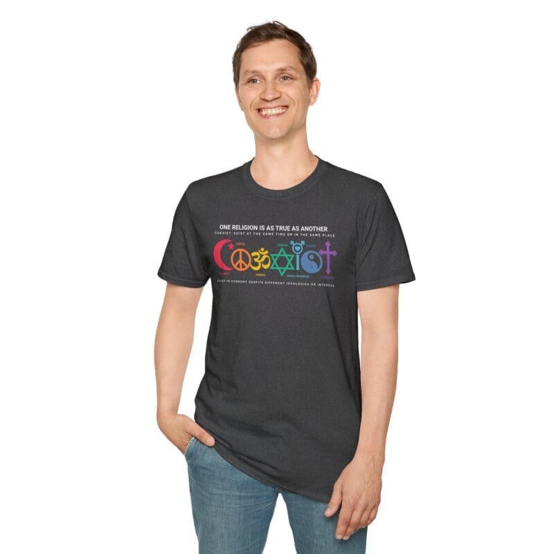 HUMAN COEXISTENCE - Unisex Soft style T-Shirt