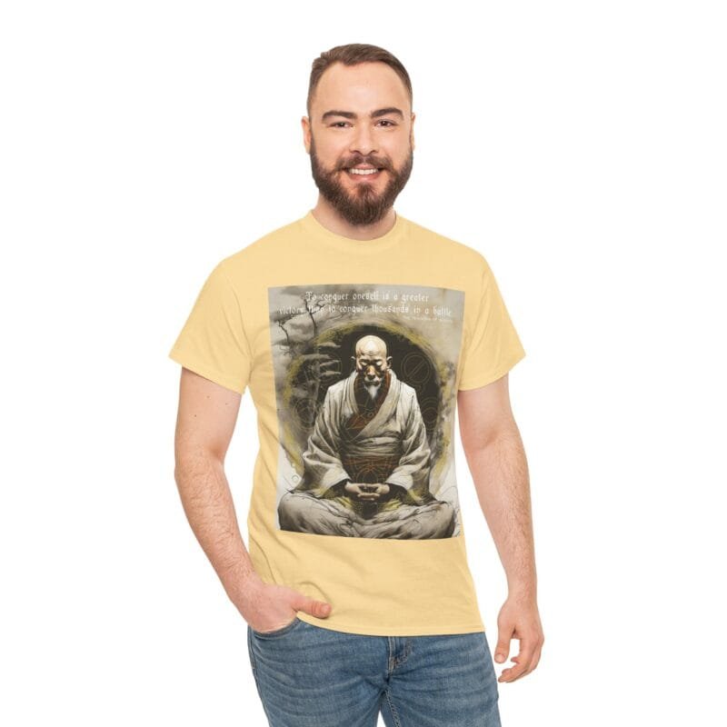 Buddhism. - To conquer oneself is greater victory than to conquer thousand in a battle. $10.84