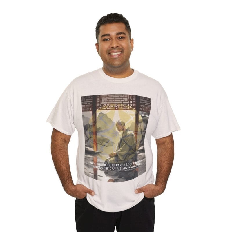 Buddhism - Righteousness is never lost forever unless one cast it away oneself $10.84