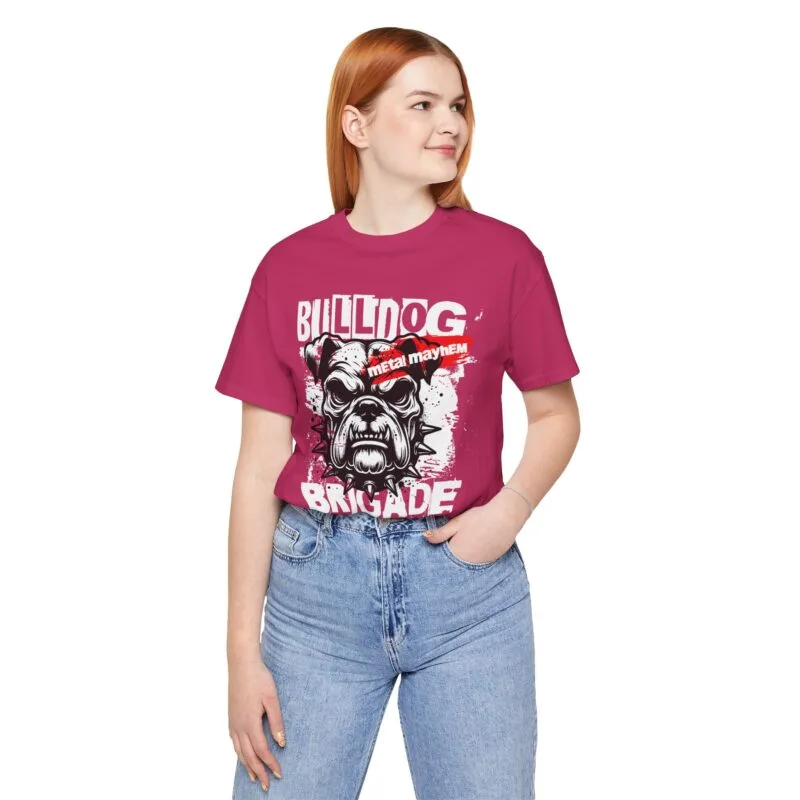 BULLDOG BRIGADE - Unisex Jersey Short Sleeve Tee