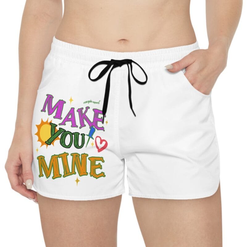 MAKE YOU MINE Women's Casual Shorts (AOP) $19.54