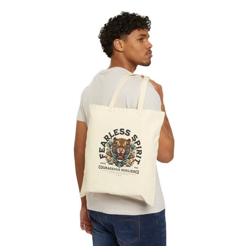 FEARLESS SPIRIT - Cotton Canvas Tote Bag