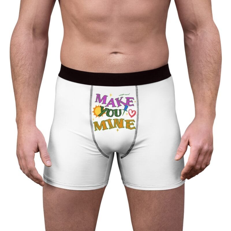 MAKE YOU MINE Men's Boxer Briefs (AOP) $30.28