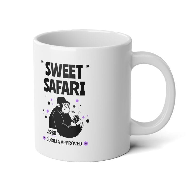 SWEET SAFARI Sweet Safari Jumbo Coffee Mug - 20oz - Perfect for Animal Lovers $15.73