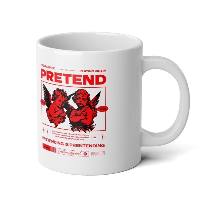 PRETEND Jumbo Mug, 20oz $15.73