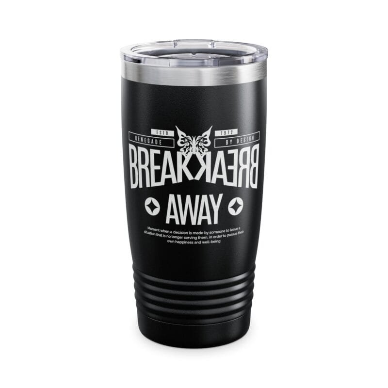 BREAKAWAY Breakaway Inspirational 20oz Ringneck Tumbler - Motivational Travel Mug $25.20