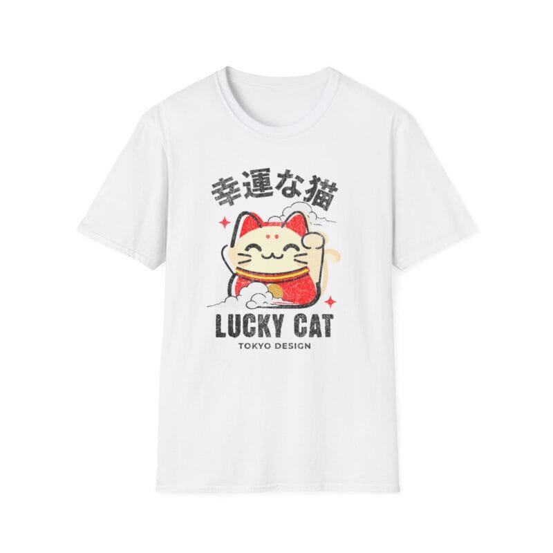 lucky cat t-shirt