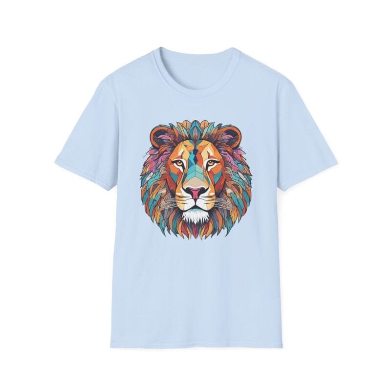 LION 2 - Fierce Lion Unisex Softstyle T-Shirt - Fearless & Unstoppable Graphic Tee $16.97